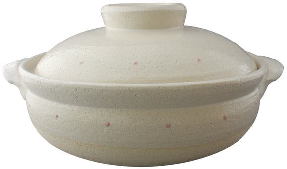 Banko Ware Pink Dot No. 9 Pot 32-279