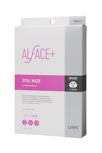 ALFACE Sheet Mask, Vital Mask, Box of 4, Face Mask, 4 Sheets