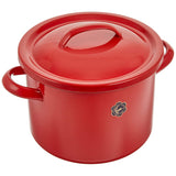 Tsukiusujirushi 050-06621 Stew Pot, 8.3 inches (21 cm), Red