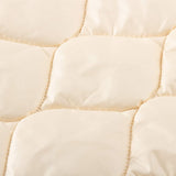 Sealy TPWSWPADS3 Bed Pad, TP Washable Wool Pad 3, Single, Antibacterial, Deodorizing and Anti-mite with Laundry Net, Beige