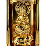 Buddhist Statue, Fushen Bodhisattva, With Kitchen (Gold Plated/24 KG), Buddhist Scenery Akihi, Original Product, (Year of Tatsu/Seng), Twelve Supplementary Honzon, Takaoka Copper ware (Fugenbosatsu)