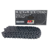 EK 525SR-X2 QX Ring Seal Chain, Black & Black, 3.9 Gal (108 L), Cashime Joint