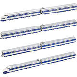 Micro Ace A9660 N Gauge Japan Railway Bullet Train 0 Series 01000 Model Train (With Blue Obi) Set of 8 Cars