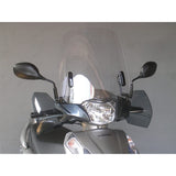 Asahi Windscreen Lead125 Knuckle Visor (Smoke) [Model Number] LE-11