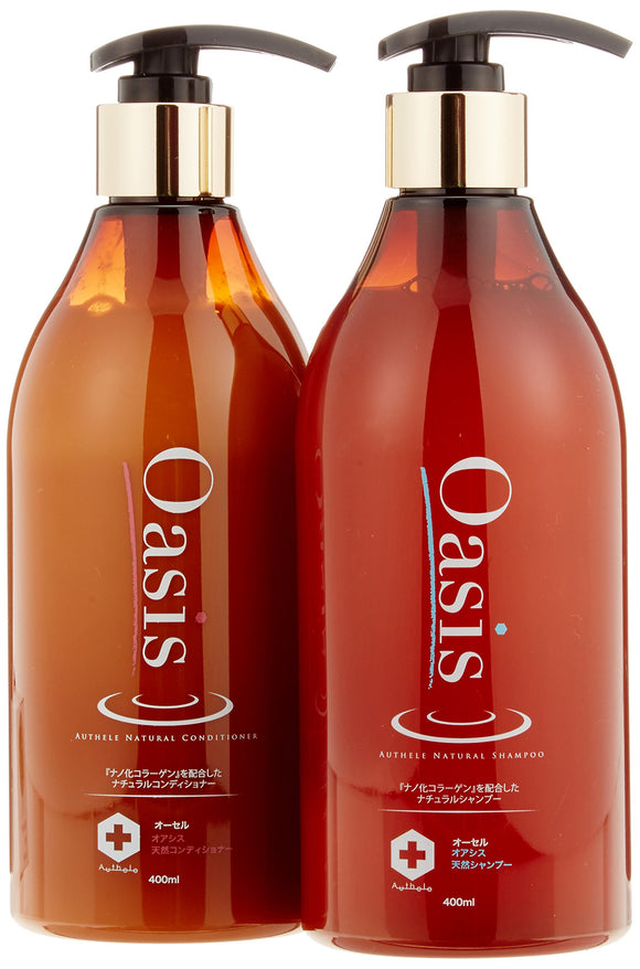 Ossel Oasis Natural Shampoo & Conditioner Set 400ml each