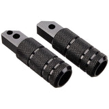Hurricane HF5114B Foot Pegs, Knurred, Black Anodized for Rear