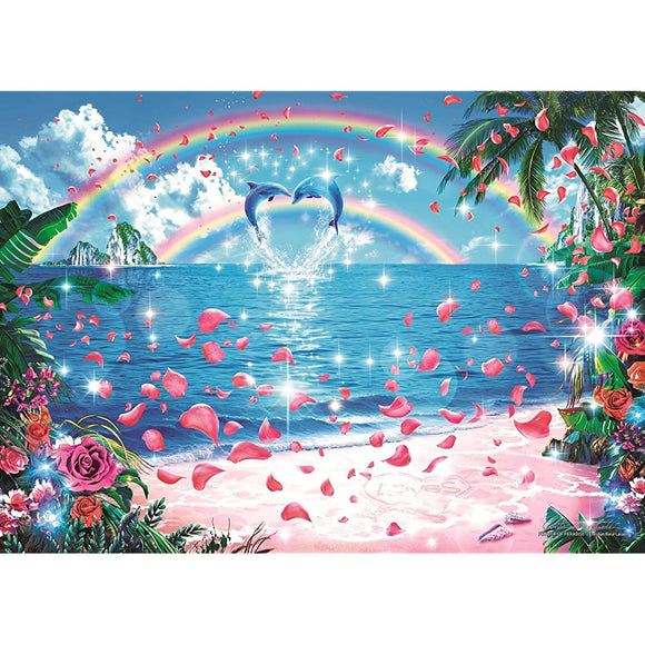 500 Piece Jigsaw Puzzle, Russen, Flower of Paradise, Glowing Puzzle, 15.0 x 20.9 inches (38 x 53 cm)