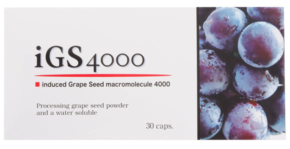 iGS4000 30 Capsules Induced Grape Seed