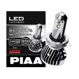 Piaa MLE6 Motorcycle Headlight Bulb, LED, 6000k, High Speed Run, Long Beam, HIGH1400/LOW1000LM (Genuine Ratio, 230%), High Vibration, 20g, Pack of 1