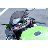 KIJIMA ZX-6R Kawasaki 204-0641 Motorcycle Parts Handle Mount Stay, Black