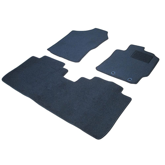 Fenice Car Mat, Floor Mat, Made in Japan (Toyota Corolla Fielder 160 Series) For Gasoline Cars, Black, Anti-Slip Shape, Non-Slip, Car Mat