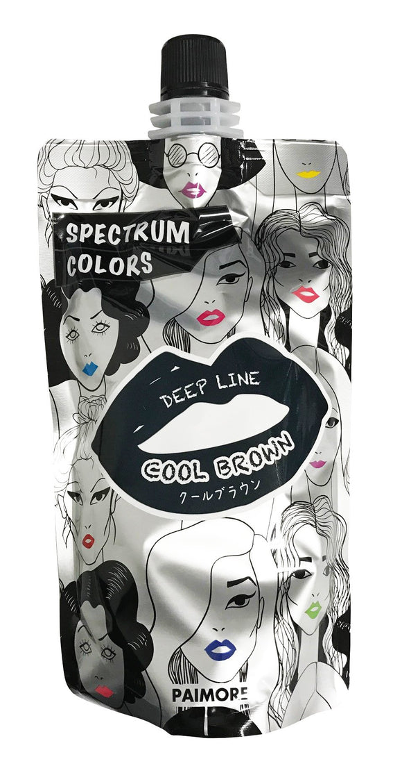 SPECTRUM COLORS Piemore Spectrum Colors Cool Brown 400g Refill Hair Color 400g