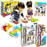Rangs Japan Indoor Sand Play Supplies, Kinetic Sand, 4-Piece Set, 2LB Silver, Rangs Sand Table More, Kinetic Sand