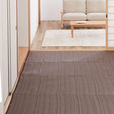 Hagiwara Washable Grass Style Carpet, Brown, Approx. 136.3 x 138.8 in. (348 x 352 cm), Ryan, Japanese Modern, Made in Japan