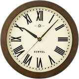 Made In Japan you you Dark Brown Atomic Clock Roman Letters sr02dbr – R