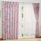 Disney SB-523-D Alice Grade 2 Blackout, Thermal Insulation, Blackout Curtains, Set of 2, Width 39.4 x 70.1 inches (100 x 178 cm)