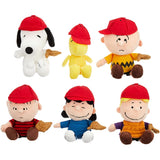 Nakajima Corporation 160379-21 Snoopy Soft Bean Doll Set Baseball