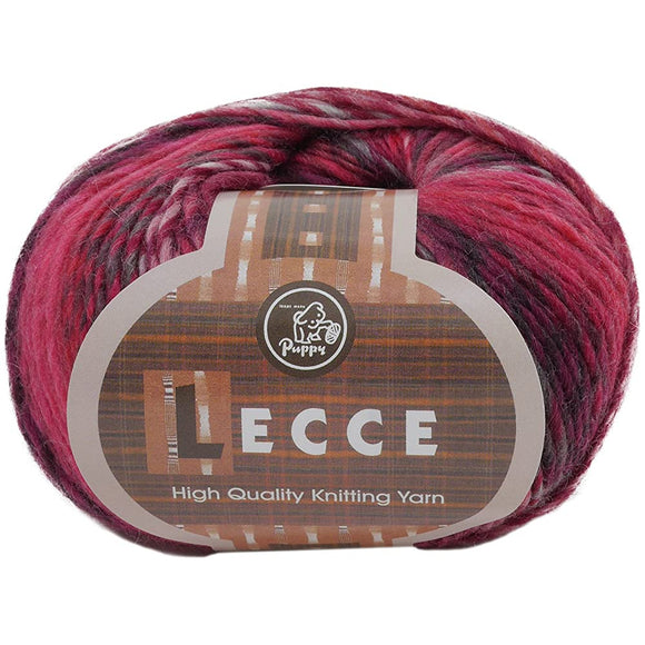 Puppy Lecce 10000171 Yarn, Medium Point, 416, Multi Family, 1.4 Oz (40 g), Approx. 160.3 Yards (160 m), Set of 10 Skeins