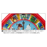 Rhythm Clock Industries 4MH440MC01 Disney Toy Story Wall Clock, Karakuri Clock, 14.6 x 14.6 x 3.7 inches (37 x 37 x 9.3 cm), Includes 4 Songs