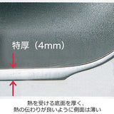 Urushiyama Metal Industries Frying Pan, 11.8 inches (30 cm), For Gas Stoves, Premium Teflon Platinum Plus Treatment, Made in Japan, Craftsmanship