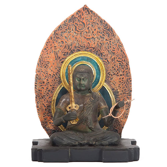 (Produced Under Supervision and Approval of To-ji) Minibutsu Series Fudo Myo-o Miniature Buddhist Statue (Kukai, 21 3D Mandala Figures Commemorating the 1,200 Year Anniversary of the Founding of Shingon