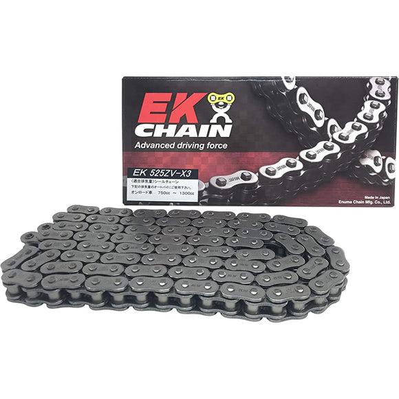 EK (EK) NX Ring Seal Chain 525ZV-X3 Steel 124L [Screw Joint]