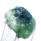 [N2 stone Natural] Natural Mineral Fluorite / Crystal | (32 | "single" gemstone: about 399g, 79x74x40mm | Origin: China)