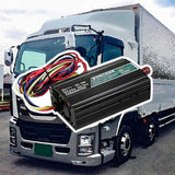 Meltec ED-160 CAR DC Converter Deco 3-Way (USB & Accessory Socket & Track Terminal), DC 24 V, 1 Socket 15 A, 1 USB Port 1 A, Wiring Type