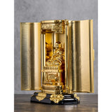 Buddha stature Hirohou Daishi with Kuriko (Gold Plated/24 Gold )_ "SHINGAOKA COPPERWARE (Kobou Daishi Z)