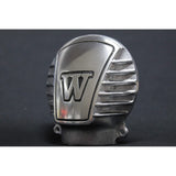 FORK BEL GEAR COVER W650 W800 W400 W with Fins Polish 7101-01