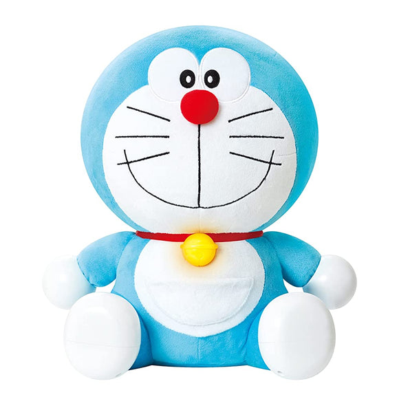 Agatsuma Teach Me Full Talking Doraemon 8.9 x 11.8 x 13.4 inches (22.5 x 30 x 34 cm), Blue