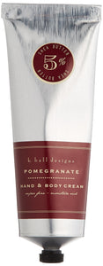 k.hall designs Hand & Body Cream Pomegranate