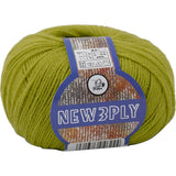 Puppy New 3PLY Yarn Fine Yarn, 311, Light Blue, 1.4 oz (40 g), Approx. 65.9 ft (215 m), Set of 10 Balls