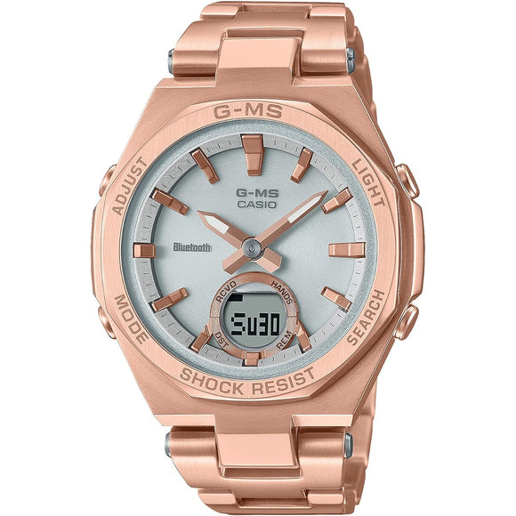 [Casio] Babygie Watch G-MS Bluetooth Solar MSG-B100DG-4AJF Women's Pink