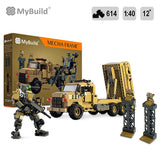 MyBuild Mecaframe Army Striker Striker toy Assembly Set Robot Mecha Award Truck Municipal Cargo MTVR 7001
