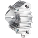 GCRAFT 37037 Oil Cooler, Classic Type, Monkey Ducks, 10 Tiers, Silver Anodized Aluminum Billet Oil Cooler