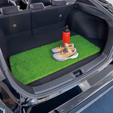 Bonform 6458-04GN CAR MAT FIELD, for Light/Regular Cars, 17.7 x 39.4 Inches (45 x 100 cm), GREEN