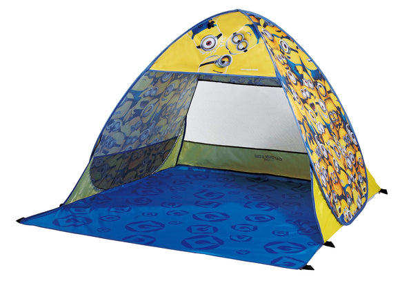 CAPTAIN STAG Minions tent One-touch tent Beach tent Pop-up tent Duo UV [for 2 people] Approximately 1.4 tatami pegs 6 pieces, carry bag included Minion / 3D UY-8030