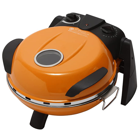 FUKAI FPM-160 Sakura Stone Kiln Pizza Maker, Orange