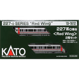 KATO 10-1612 N Gauge 227 Series 0 Series Red Wing Set of 2 Car Railway Model Train