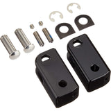 Kijima (KIJIMA) Motorcycle Bike parts step up bracket 35mm offset left and right set bolt/R-spec ('14-) Steel black finish YAMAHA 213-1881