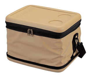 CAPTAIN STAG Cooling bag Cooler bag [Foldable storage] Super cold cooler bag Beige UE-616 / UE-617 / UE-618