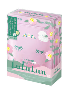 Face mask pack Lululun Hakone Lululun (gentle rose scent) 7 pieces x 4 bags