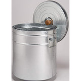 Sanwa Metal TMK-30 Rice Bin, Silver, Full Capacity: Approx. 10.2 gal (40 L), Rice Storage Capacity: Approx. 66.1 lbs (30 kg)