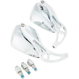 Hurricane (Hurricane) Bike Mirror Trasting Miller (Chrome Plating) M10 HA6214C