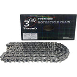 ThreeD SX2 Ring Seal Chain 520SP Silver 120L [Kashime joint] -