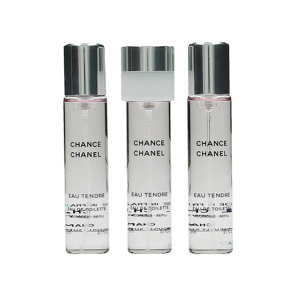 Chanel Chance Au Tendre Twist & Spray Refill 3x20ml