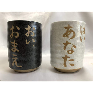 CosmoCraft Conversation Series Minoyaki Tea Cup Set