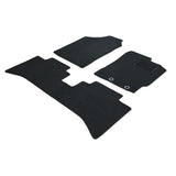 Fenice Car Mat, Floor Mat, Made in Japan (Toyota Aqua NHP10 NHP10H) <FOR LATE MODELS> BLACK, ANTI-SLIP SHAPE, NON-SLIP