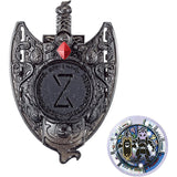 Yo-kai Watch Hidden Yo-kai Emblem amp Fossil Medal Set 08 DoScalibur